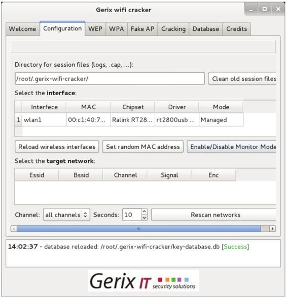 Gerix Wifi Cracker破解无线网络-之网卡教程