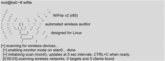 使用Wifite破解无线网络