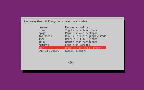 vmware ubuntu14.04 忘记密码怎么操作