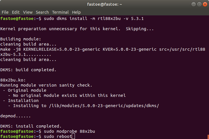 Ubuntu linux5.3内核，及其树莓派(Raspberry Pi)安装RTL8812 usb无线网卡