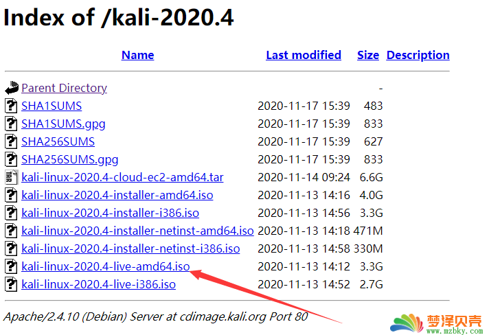 kali-2020.4版本下载地址-2020.11.18更新