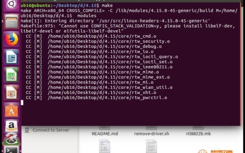Ubuntu16.04安装USB网卡驱动教程-RTL8812